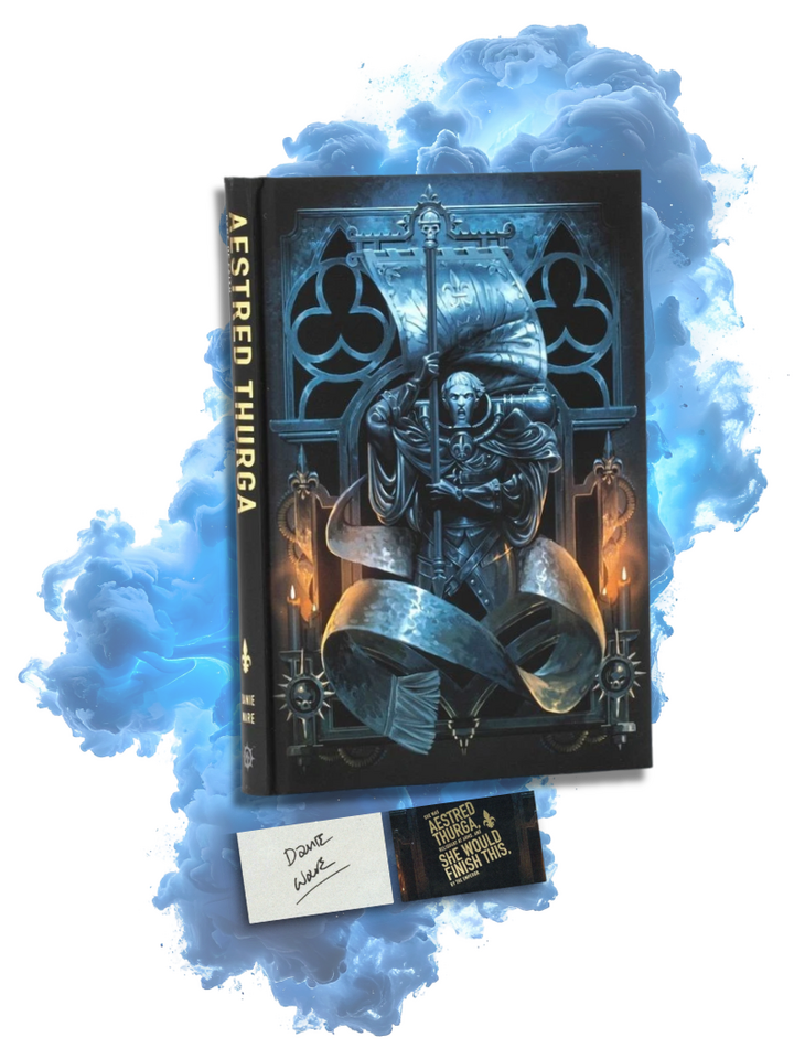 PRIZE #10 Warhammer 40K Novel: Aestred Thurga Pyre of Faith (Limited Edition)
